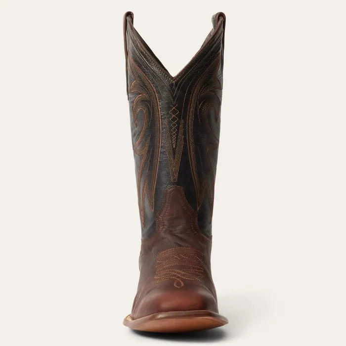 Stetson Western Men Cody Boots Brown
