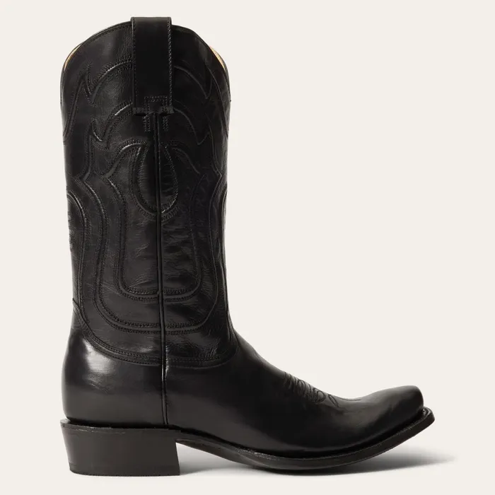 Stetson Western Men Garrett Boots Black