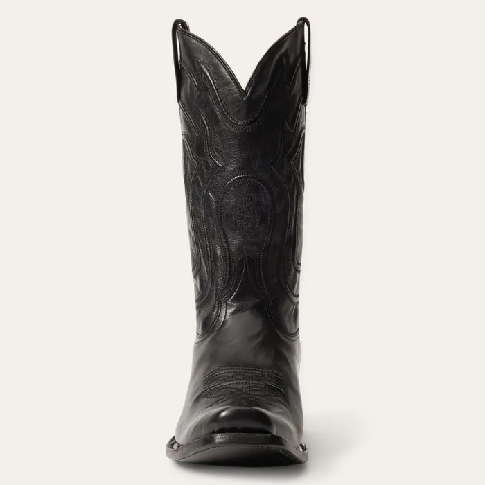 Stetson Western Men Garrett Boots Black