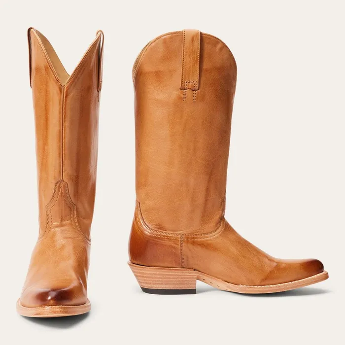 Stetson Western Women Emory Boots Tan