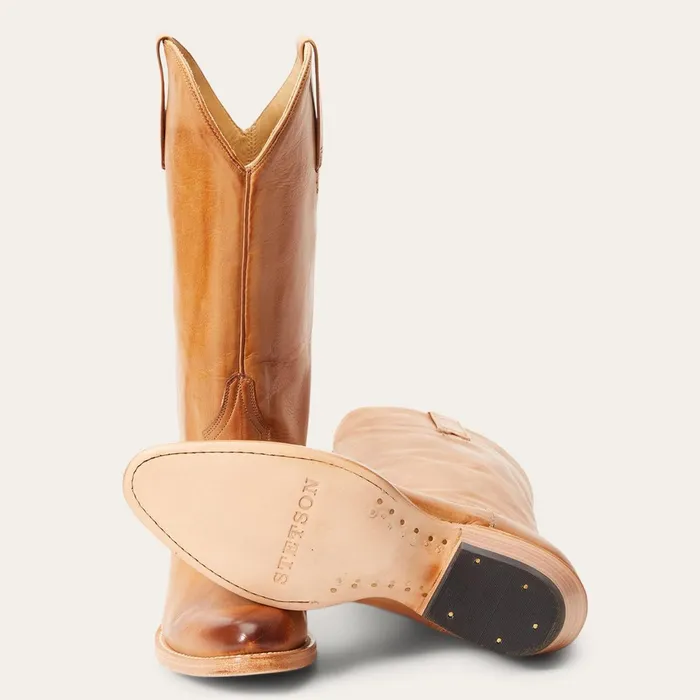 Stetson Western Women Emory Boots Tan