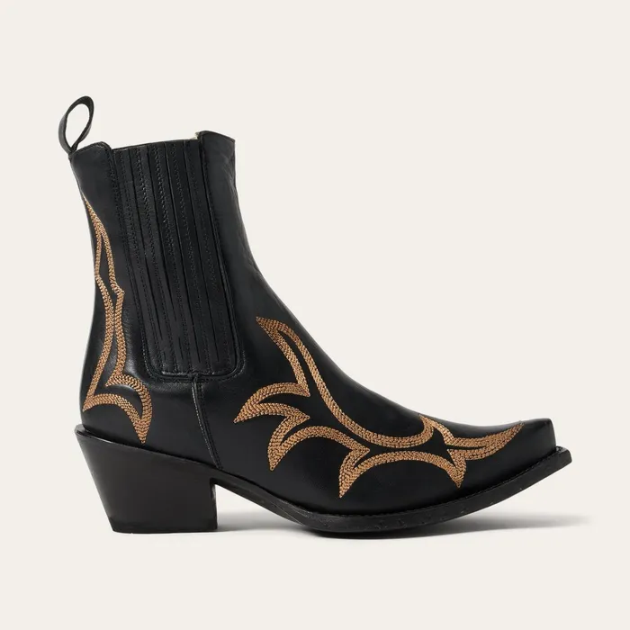 Stetson Western Women Greta Boots Black