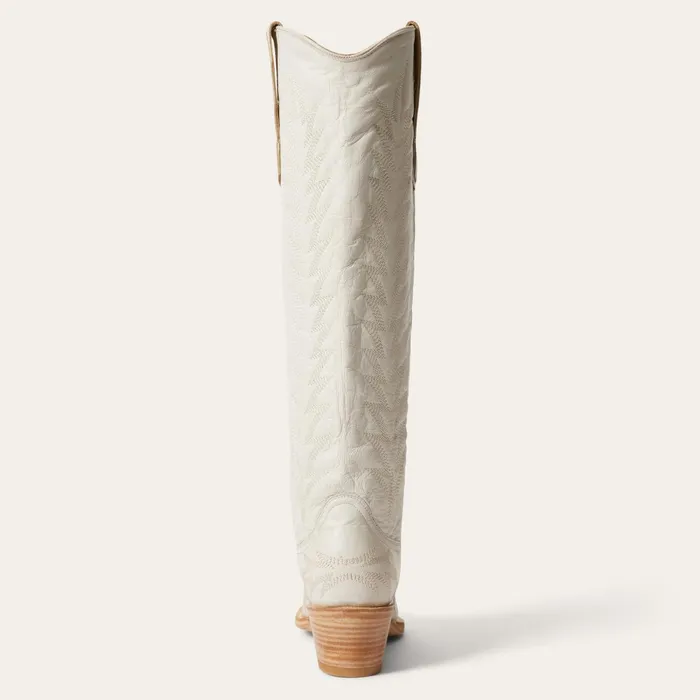 Stetson Western Women Sarah Boots White