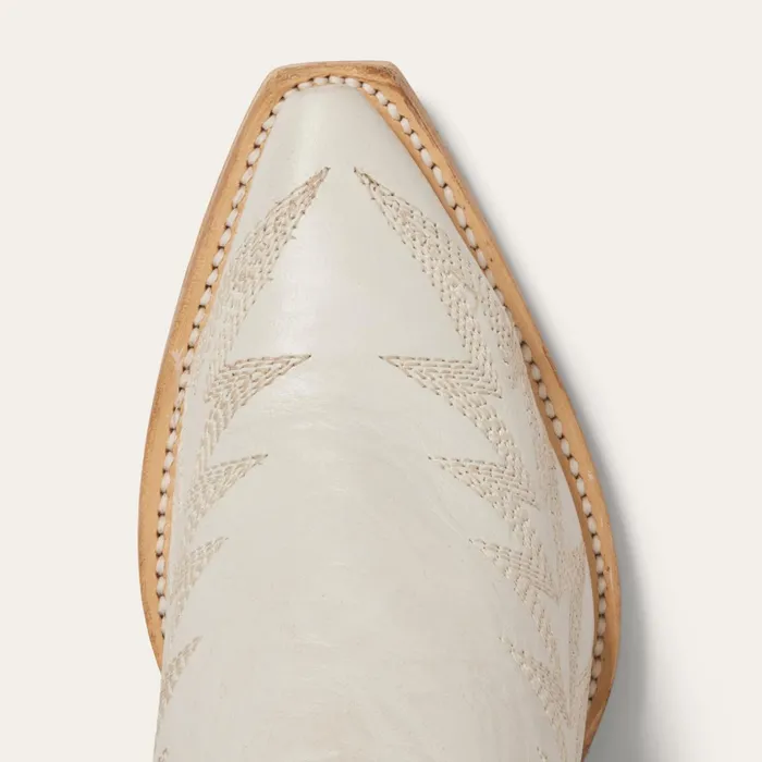 Stetson Western Women Sarah Boots White