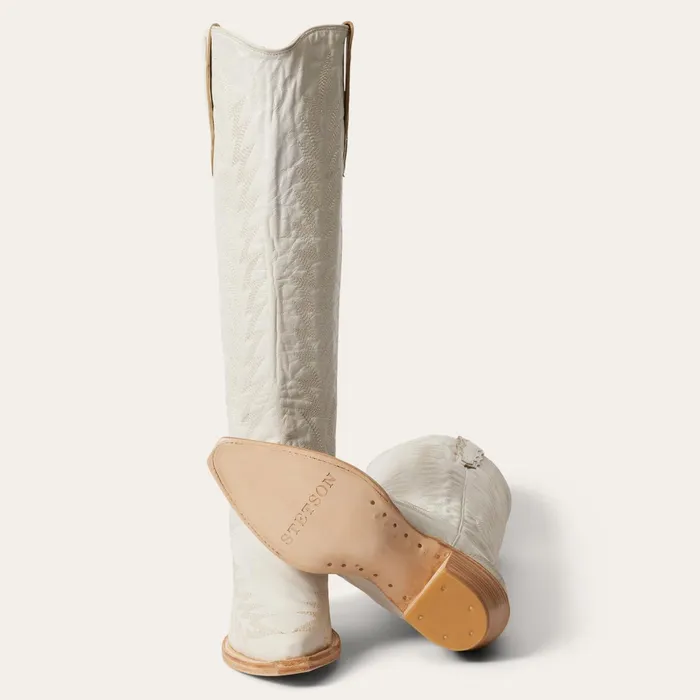 Stetson Western Women Sarah Boots White