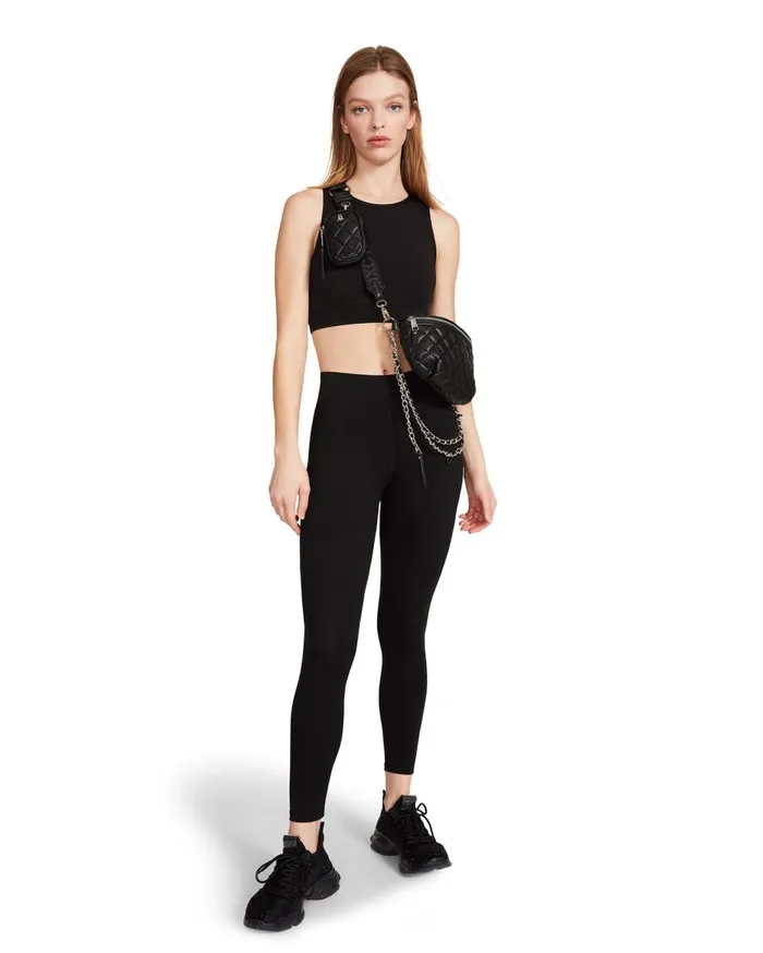 Steve Madden Active Legging Black Womens Bottoms