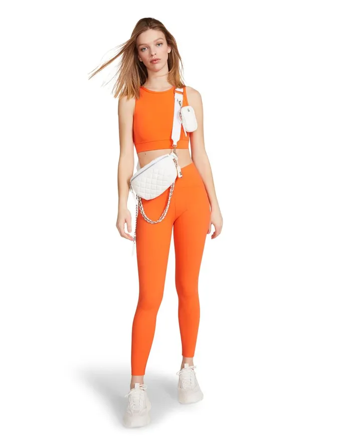 Steve Madden Active Legging Orange Womens Bottoms