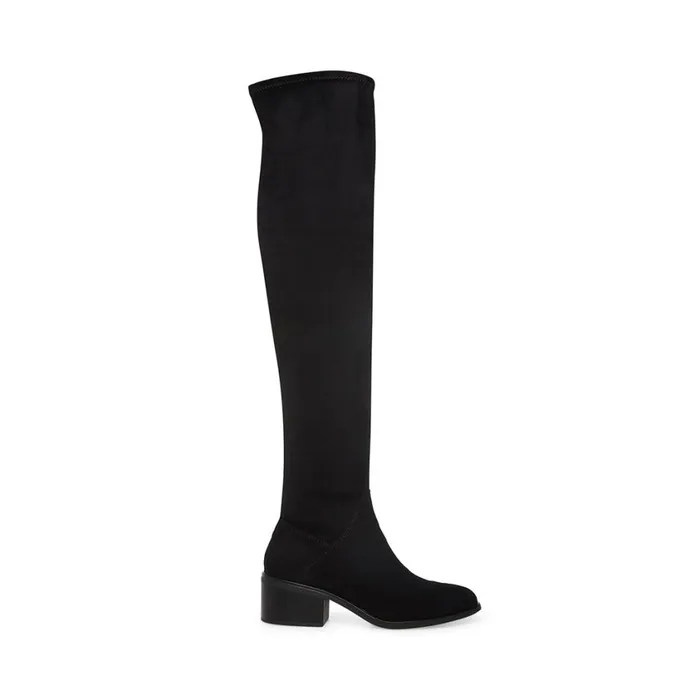Steve Madden Aggie Black Womens Boots