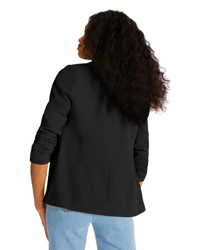Steve Madden Blazer Black Womens Jackets and Coats