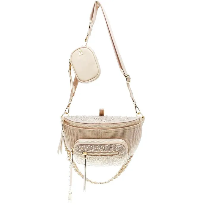 Steve Madden Bmaxima Blush Multi Womens Shoulder Bags Steve Madden Bmaxima Blush Multi Womens Shoulder Bags