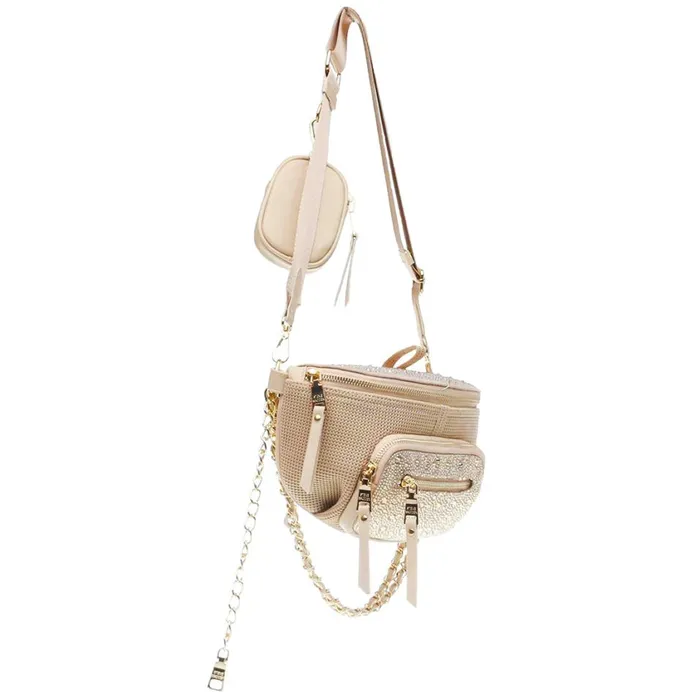Steve Madden Bmaxima Blush Multi Womens Shoulder Bags Steve Madden Bmaxima Blush Multi Womens Shoulder Bags