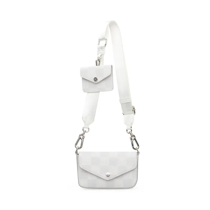 Steve Madden Bperks White Womens Shoulder Bags
