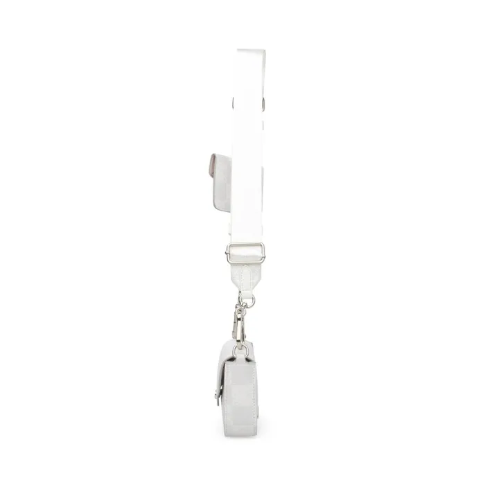 Steve Madden Bperks White Womens Shoulder Bags Steve Madden Bperks White Womens Shoulder Bags