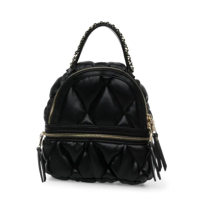Steve Madden Bquelle Black Womens Belt Bags and Backpacks