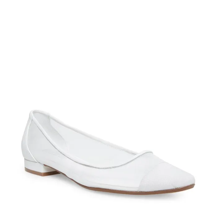 Steve Madden Bridget White Multi Womens Flats Steve Madden Bridget White Multi Womens Flats