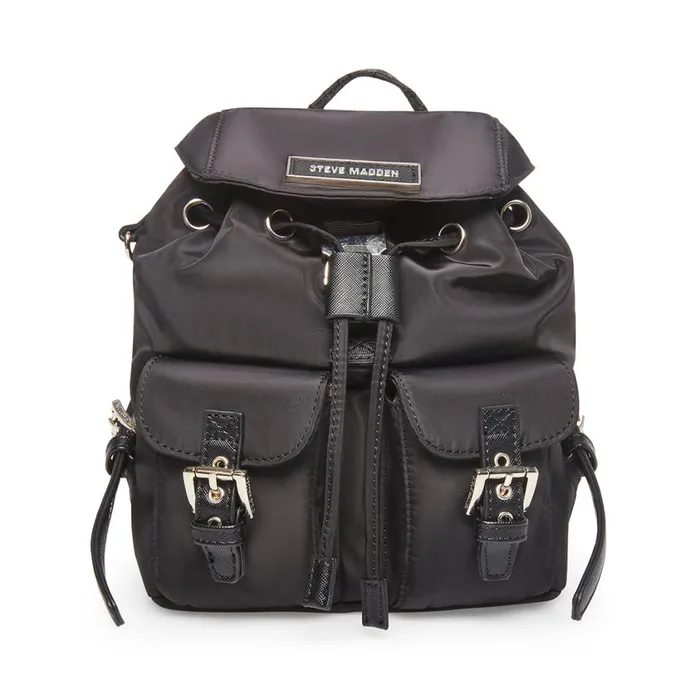 Steve Madden Bsolo Black Womens Belt Bags and Backpacks