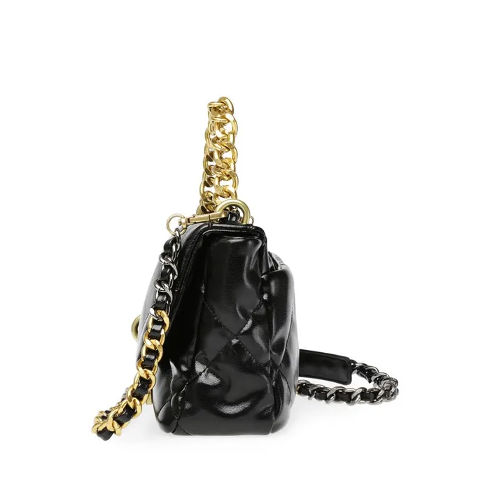 Steve Madden Bterra Black Womens Shoulder Bags Steve Madden Bterra Black Womens Shoulder Bags
