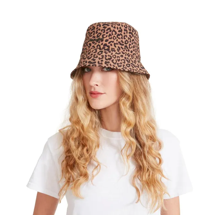 Steve Madden Bucket Hat Leopard Womens Hats and Hair Accessories Steve Madden Bucket Hat Leopard Womens Hats and Hair Accessories