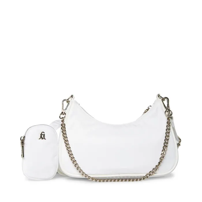 Steve Madden Bvital White Womens Shoulder Bags
