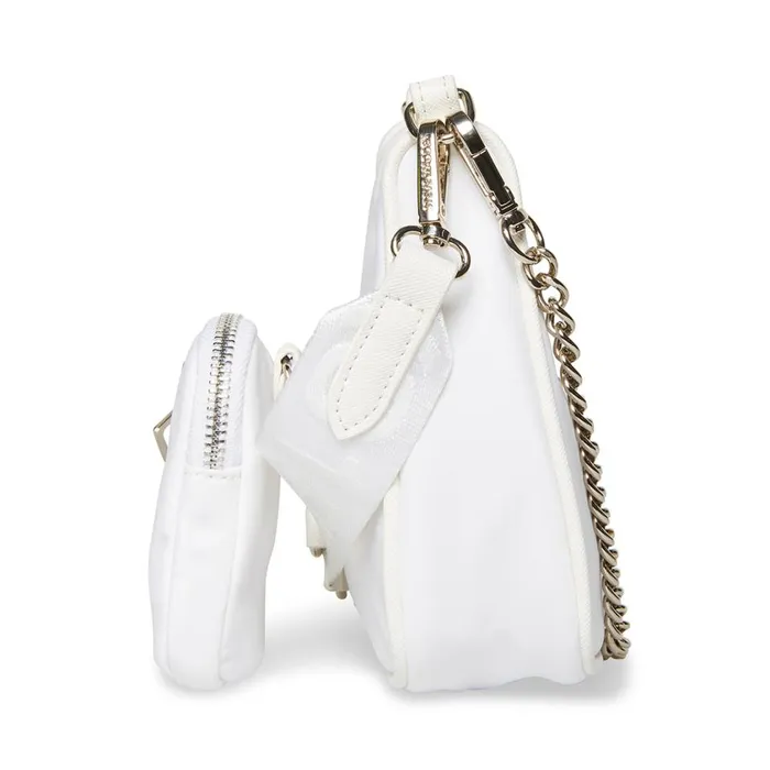 Steve Madden Bvital White Womens Shoulder Bags Steve Madden Bvital White Womens Shoulder Bags