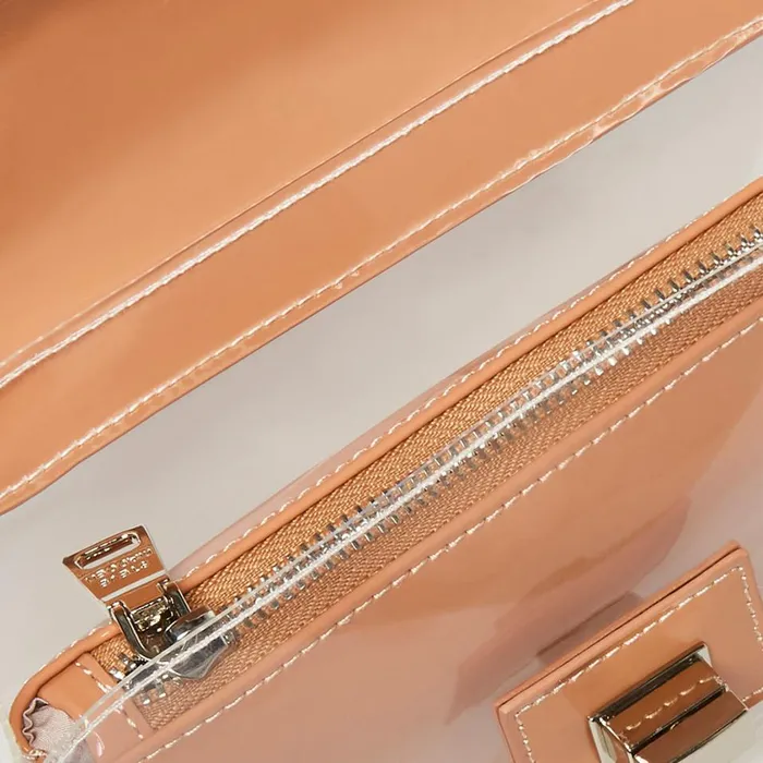 Steve Madden Bvyper Camel Patent Womens Shoulder Bags Steve Madden Bvyper Camel Patent Womens Shoulder Bags