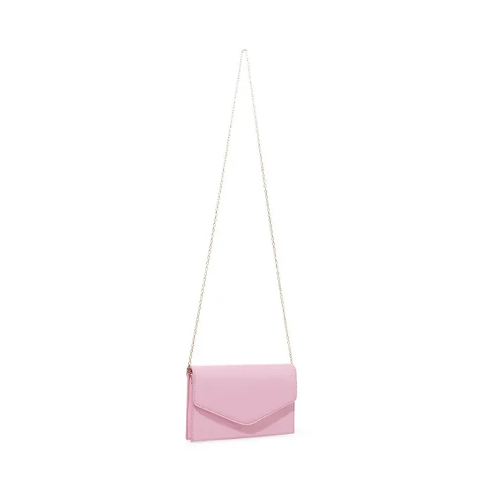 Steve Madden Bworldly Pink Patent Womens Shoulder Bags