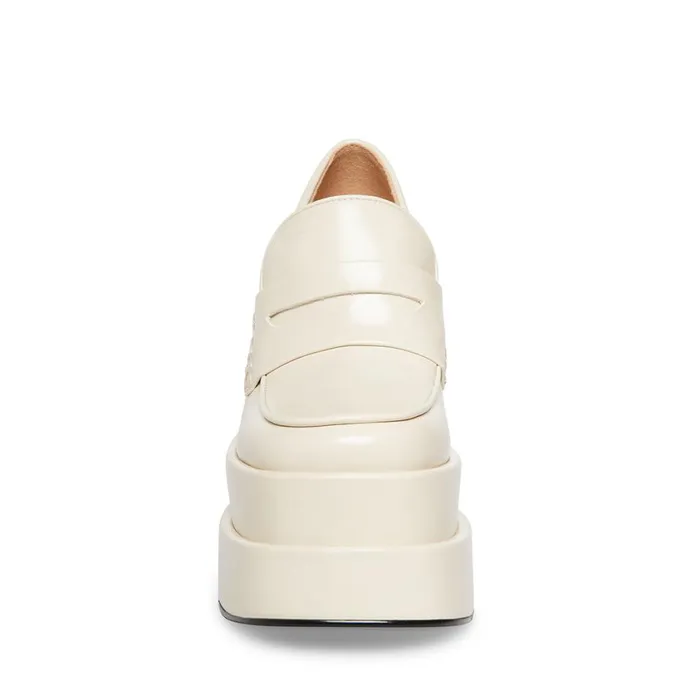 Steve Madden Catelyn Bone Womens Loafers Steve Madden Catelyn Bone Womens Loafers