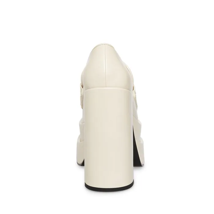 Steve Madden Catelyn Bone Womens Loafers Steve Madden Catelyn Bone Womens Loafers