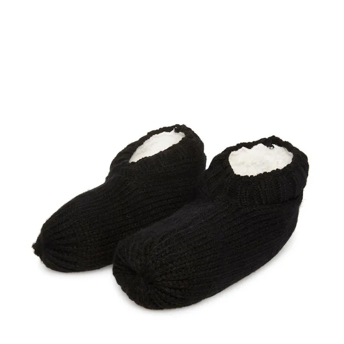 Steve Madden Cozy Bootie Socks Black Womens Socks and Tights Steve Madden Cozy Bootie Socks Black Womens Socks and Tights