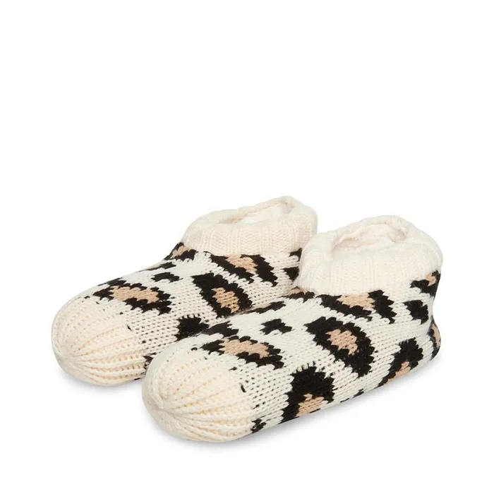 Steve Madden Cozy Bootie Socks Leopard Womens Socks and Tights Steve Madden Cozy Bootie Socks Leopard Womens Socks and Tights