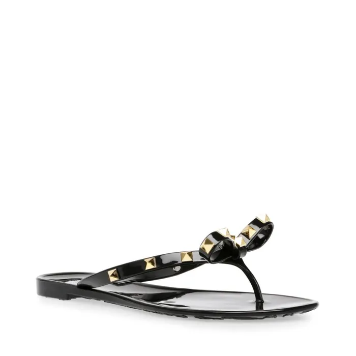 Steve Madden Deena Black Womens Sandals