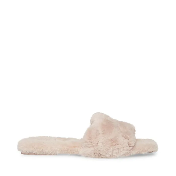 Steve Madden Dreams Taupe Womens Slippers