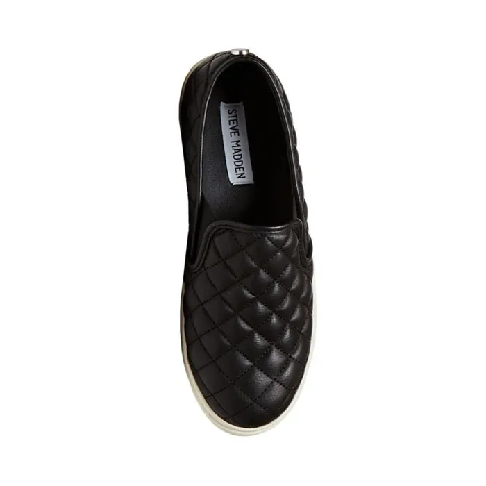Steve Madden Ecentrcq Black Womens Sneakers