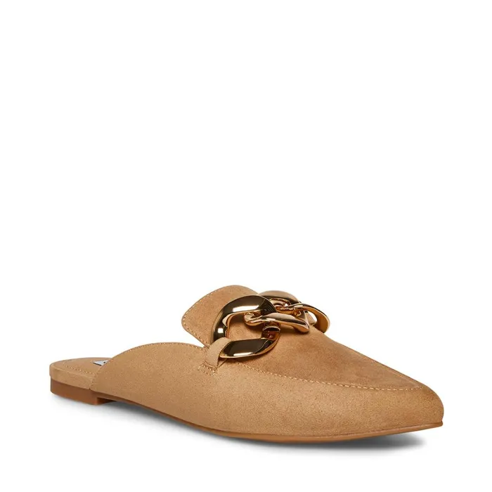 Steve Madden Finely Tan Womens Flats Steve Madden Finely Tan Womens Flats