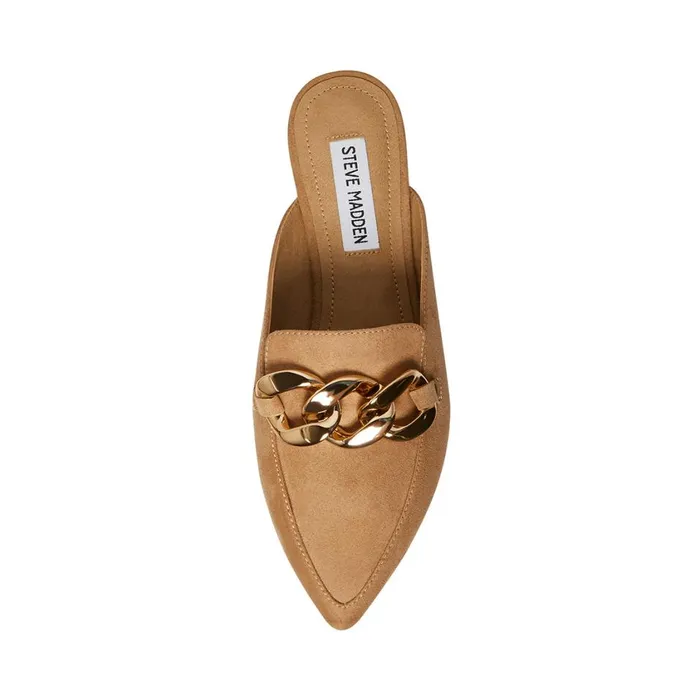 Steve Madden Finely Tan Womens Flats Steve Madden Finely Tan Womens Flats