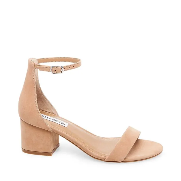 Steve Madden Ireneew Tan Nubuck Womens Sandals