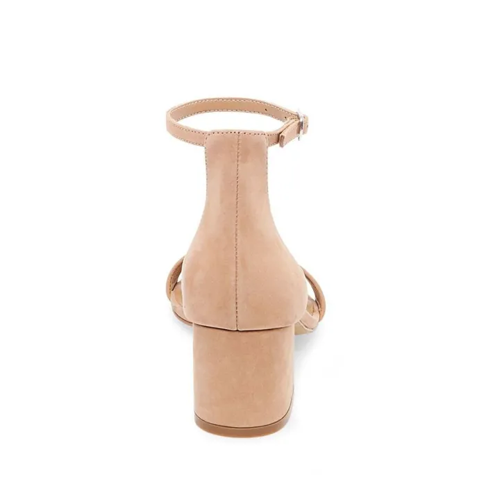 Steve Madden Ireneew Tan Nubuck Womens Sandals