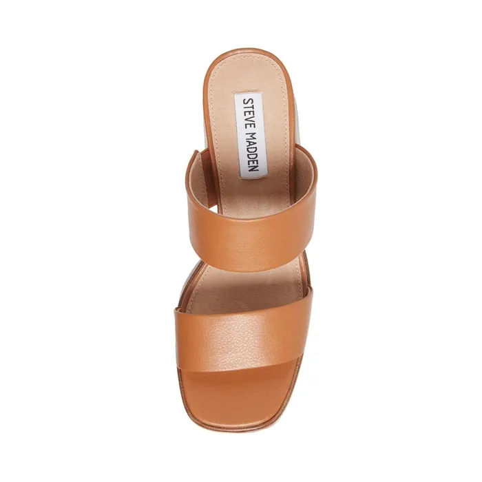 Steve Madden Kaia Natural Womens Mules Steve Madden Kaia Natural Womens Mules