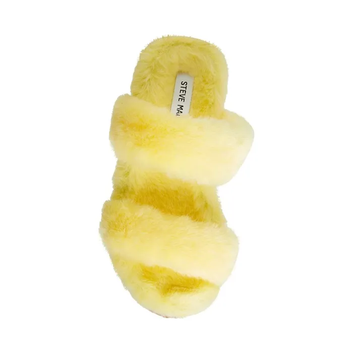 Steve Madden Kamilah Yellow Womens Slippers Steve Madden Kamilah Yellow Womens Slippers