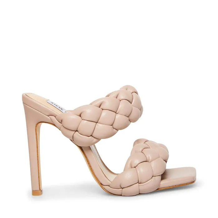 Steve Madden Kenley Taupe Womens Mules