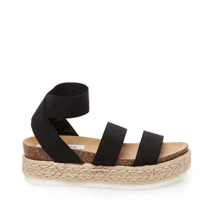 Steve Madden Kimmie Black Womens Sandals