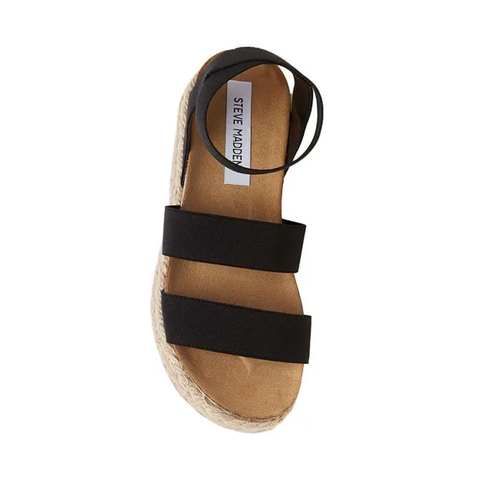 Steve Madden Kimmie Black Womens Sandals