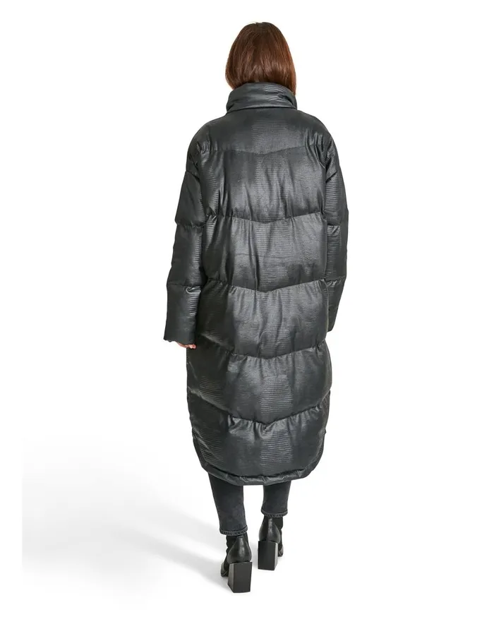 Steve Madden Like A Boss Coat Black Womens Jackets and Coats
