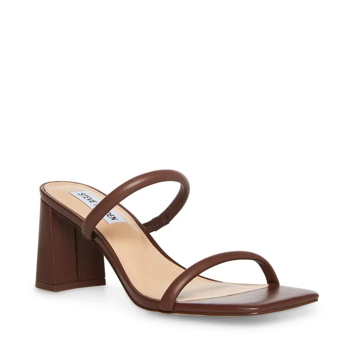 Steve Madden Lilah Brown Womens Heels Steve Madden Lilah Brown Womens Heels