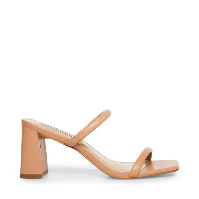 Steve Madden Lilah Tan Womens Heels