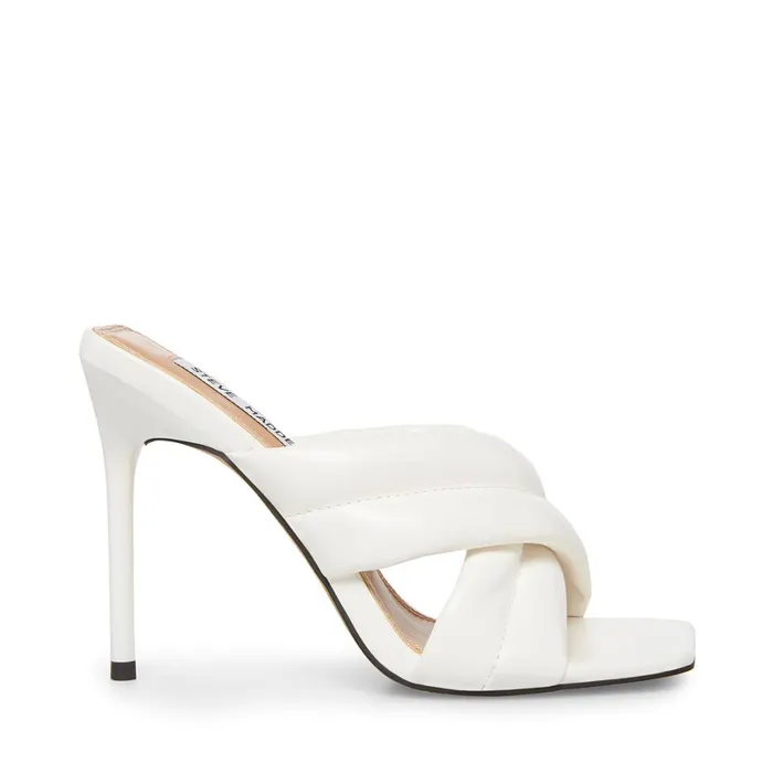 Steve Madden Lyric White Womens Heels