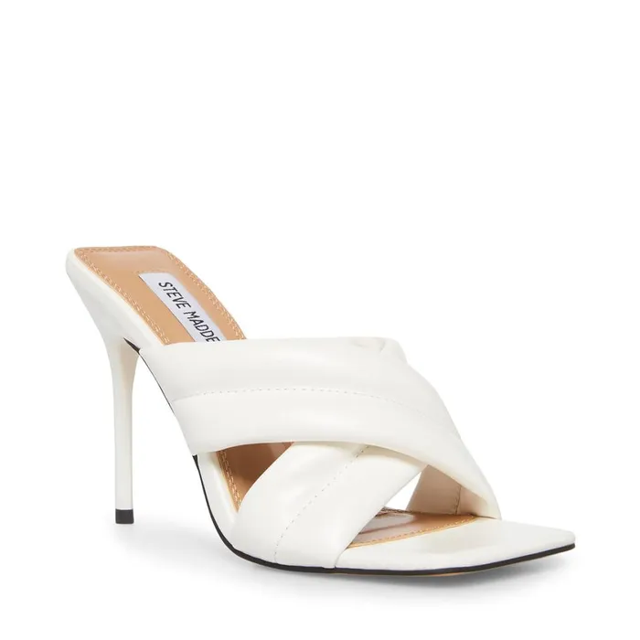Steve Madden Lyric White Womens Heels