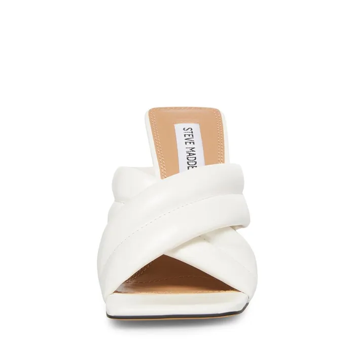 Steve Madden Lyric White Womens Heels