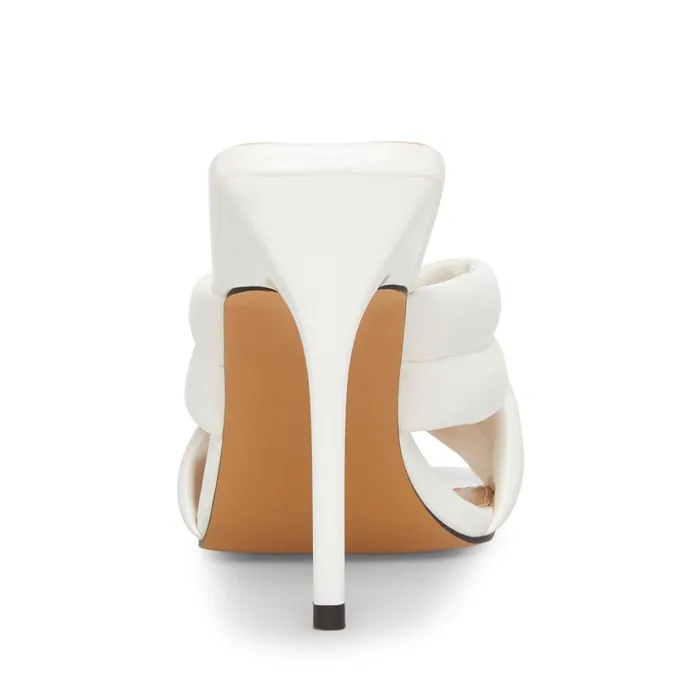 Steve Madden Lyric White Womens Heels