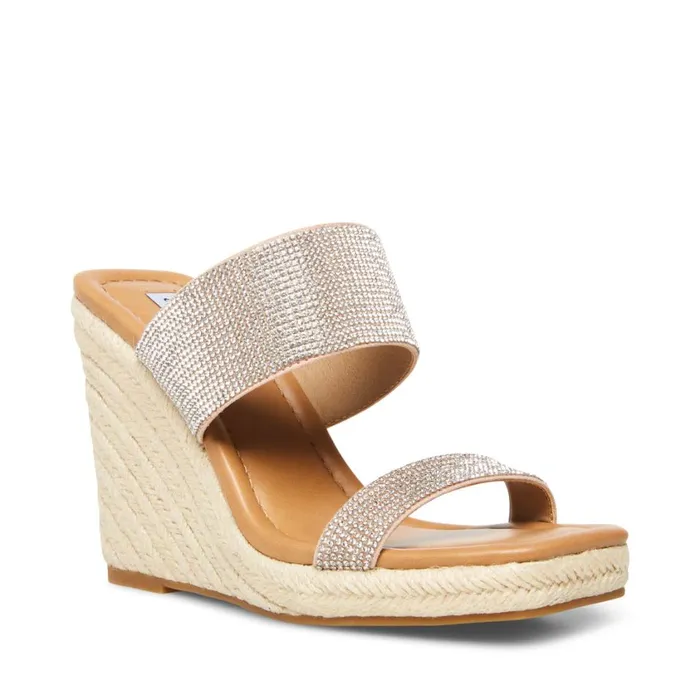 Steve Madden Mackie R Rhinestones Womens Wedges Steve Madden Mackie R Rhinestones Womens Wedges